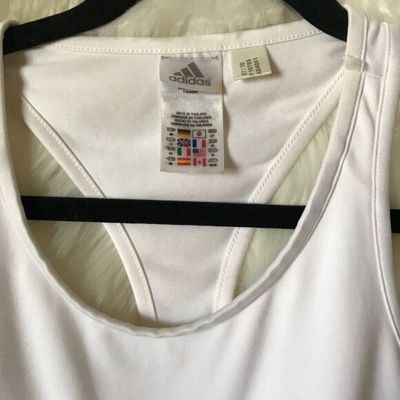 M white Adidas sports bra - Picture 2 of 3